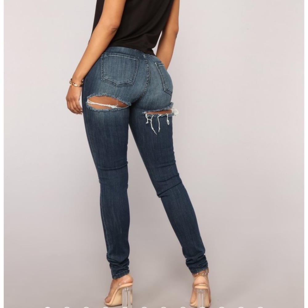 Got it Flaunt It High Rise Distressed Jeans